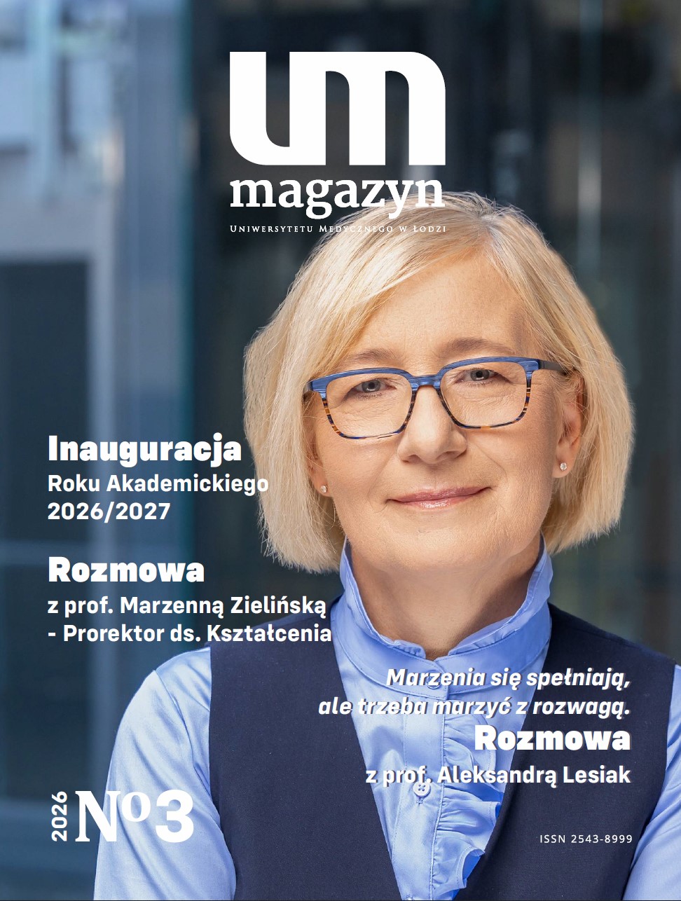 Okładna magazynu, logo
